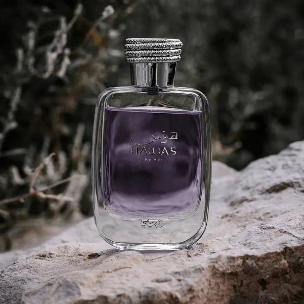 Hawas for Men Eau De Parfum 100Ml (3.4 Oz) by Rassasi – Men Perfume Fragrance, Long Lasting Aquatic Men’S Perfume