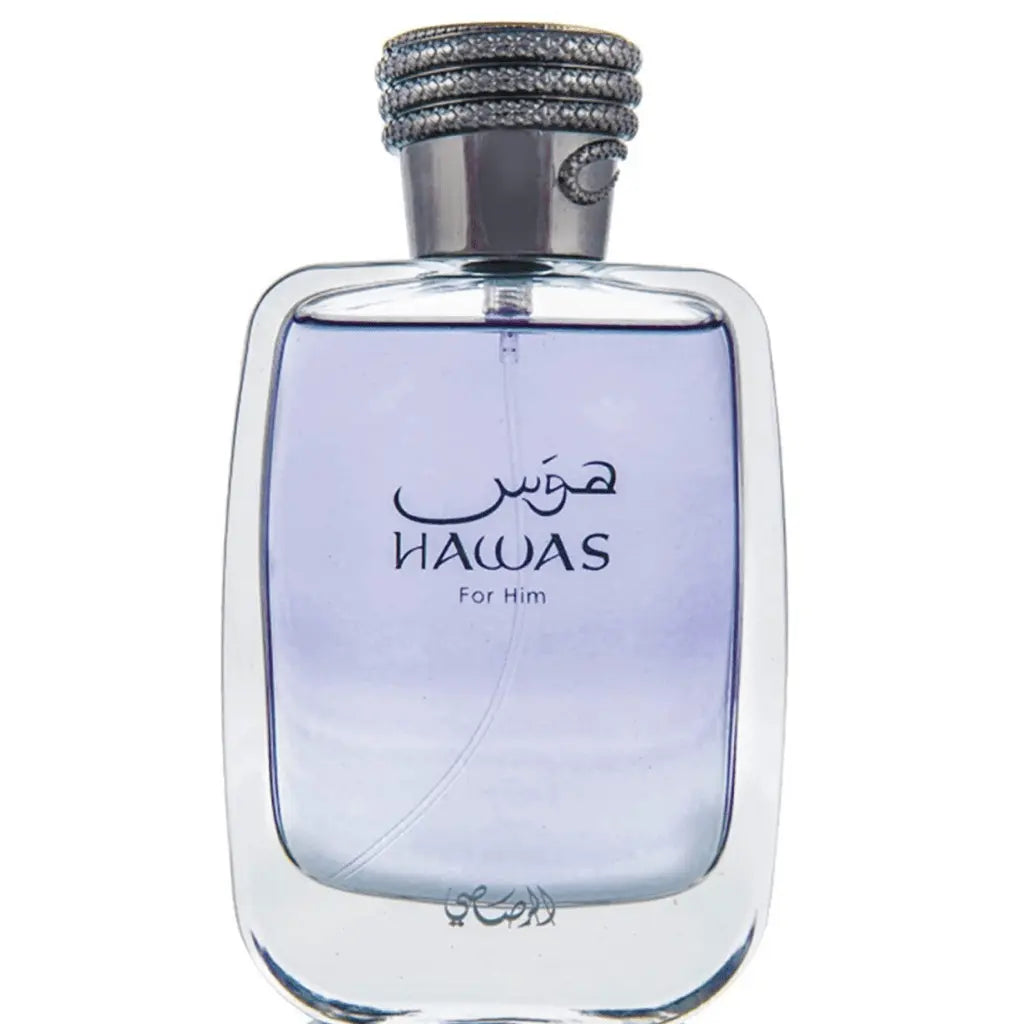 Hawas for Men Eau De Parfum 100Ml (3.4 Oz) by Rassasi – Men Perfume Fragrance, Long Lasting Aquatic Men’S Perfume